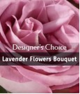 Choix du fleuriste - Bouquet teintes lavande